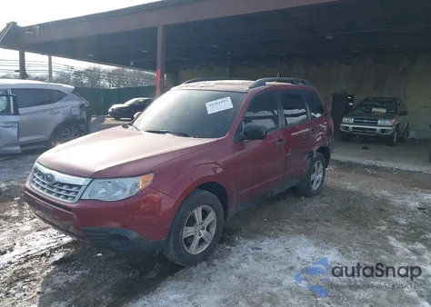 2013 Subaru Forester 2.5X from USA, damaged, VIN JF2SHABC8DH446601